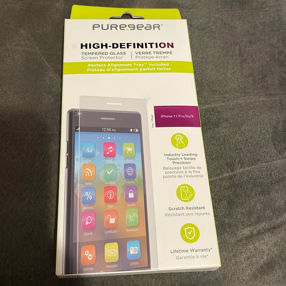 New Puregear Tempered Glass for Iphone 11pro/Xs/X